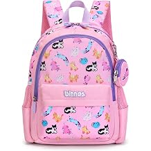 Sun Eight Toddler Backpacks for Boys Girls Age 3-6,Cartoon Car Bookbag
