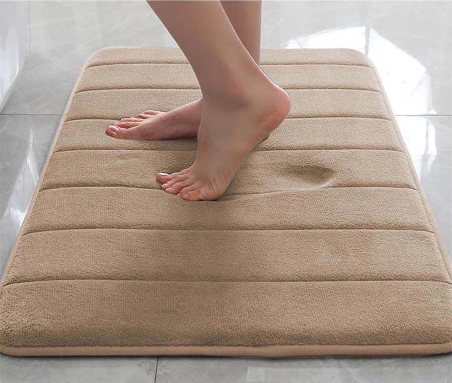 Tappetino da bagno antiscivolo tappeto in memory foam, tappetino da bagno extra morbido, super assorbimento d'acqua, tappeti da bagno, tappetini per pavimento per casa cucina (70 x 120 cm