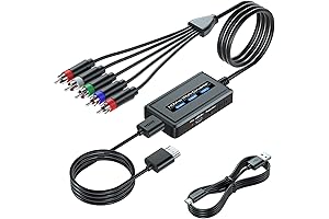 HDMI to Component Converter Cable with 1080i Support for Retro Entertainment