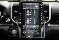 Vista 21 de CDEFG Protector de pantalla de automóvil con control central, protector de pantalla táctil para Dodge RAM 1500/2500/3500 Uconnect 2013-2018, vidrio