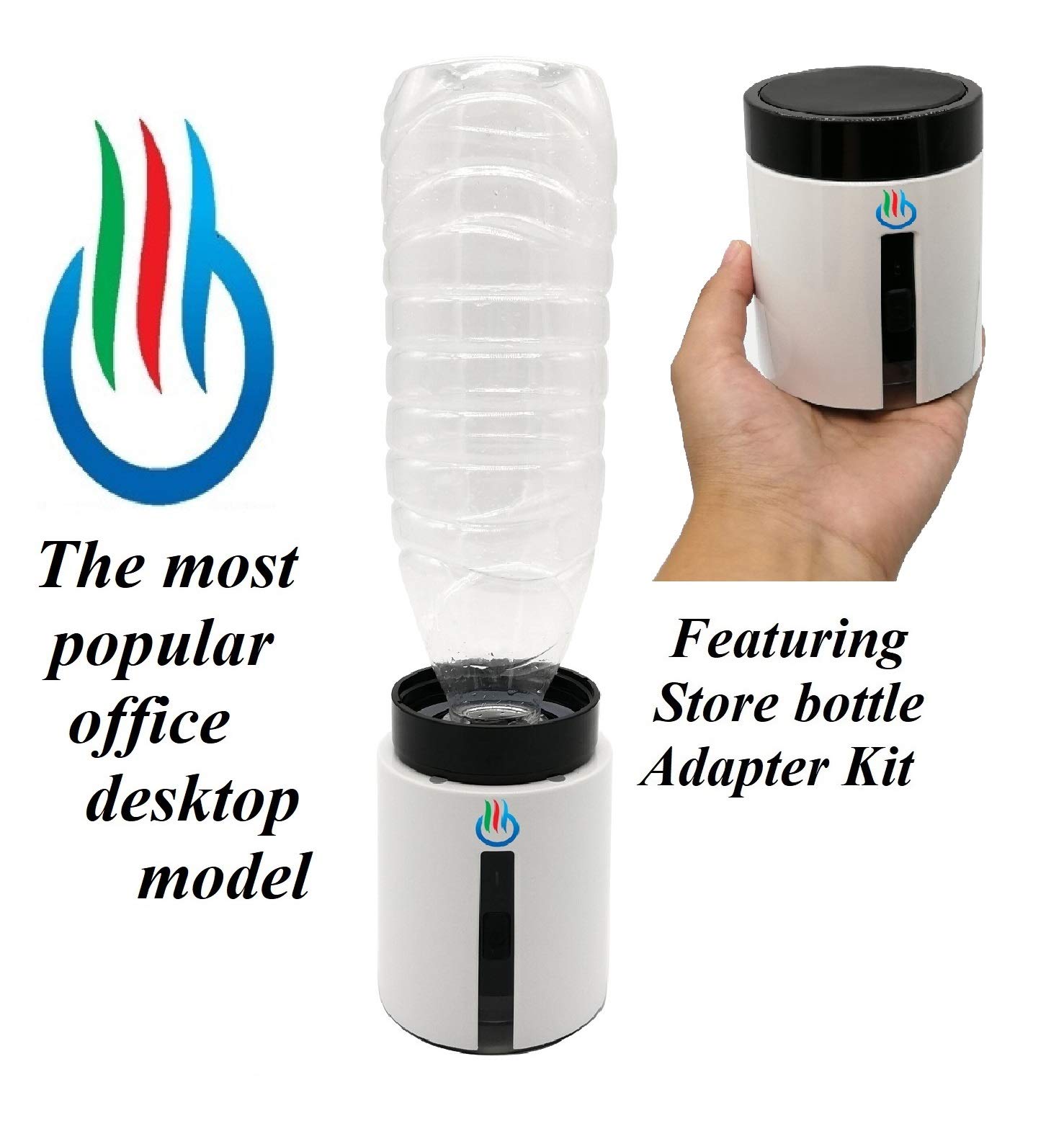 Amazon | H2 USB Sport Pro II ポータブル水素水発生器 ガラスボトルと