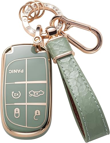 Compatible con funda para llavero Jeep, Verde