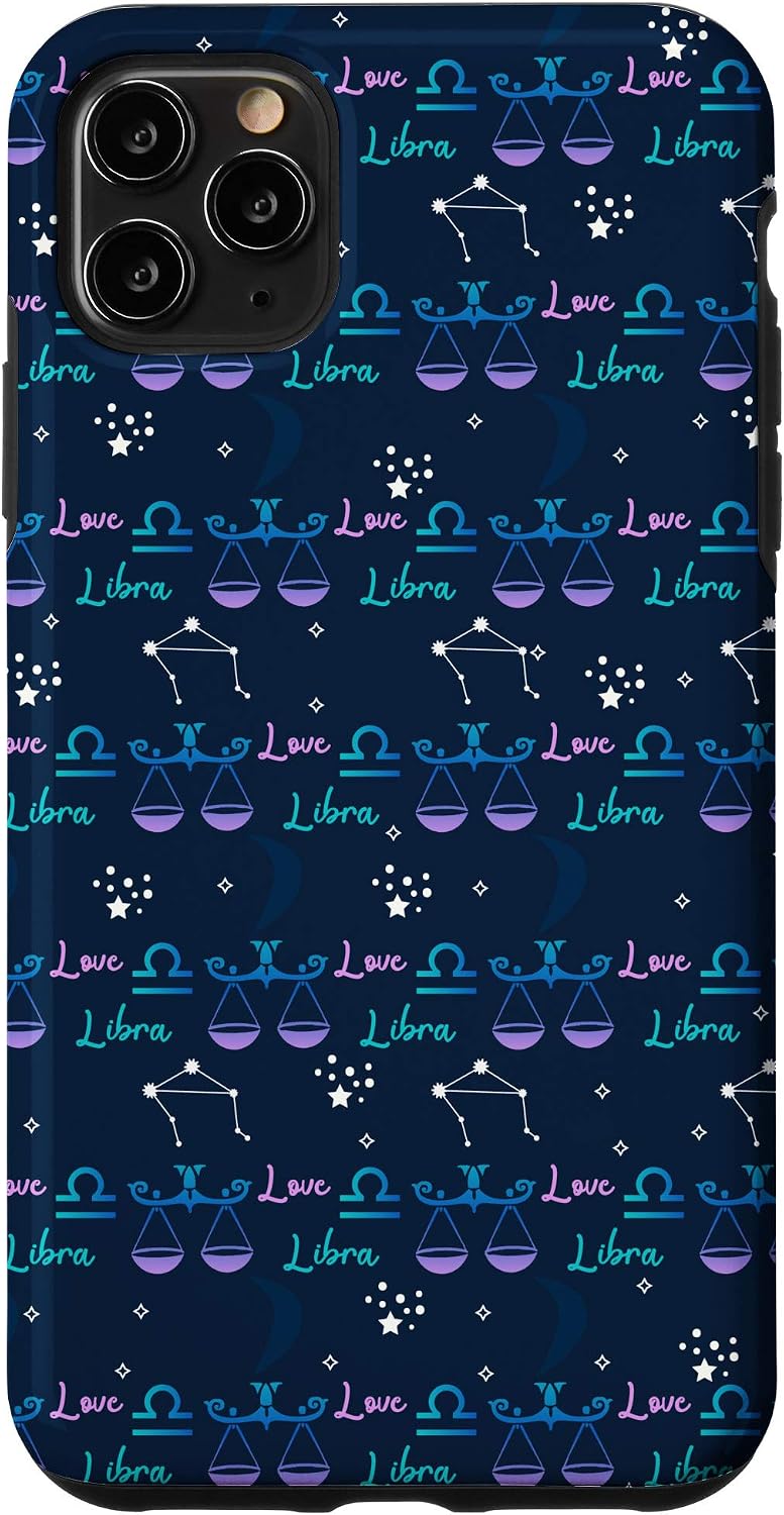 iPhone XR Libra Stars Zodiac Horoscope Astrology Constellation Gifts Case