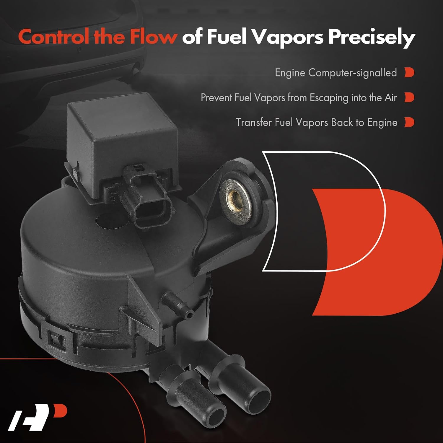A-Premium Vapor Canister Purge Solenoid Valve Compatible with Ford Taurus 1996-2003 & Lincoln Mark VIII 1996-1998 4.6L & Mercury Sable 1996-2003 3.0L