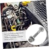 topbathy control arm screams suspension control arm bolt front arm mounting screw locking set for automotive industry car accessories alloy silver