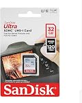 SanDisk 32GB Ultra SDHC UHS-I Memory Card - 90MB/s, C10, U1, Full HD, SD Card - SDSDUNR-032G-GN6IN | 32GB SDHC UHS-I • Up to 90MB per S Read • Class 10 • Full HD Video • Mpn Sdsdunr-032g-Gn6in