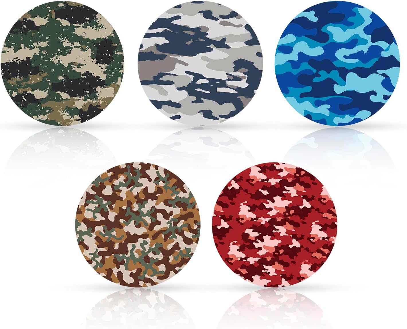25pcs Sensor Covers for Libre 2/3, Waterproof Adhesive Patches Camouflage Pattern Patch Sweat Proof Sensor Stickers Overpatch Compatible with Libre