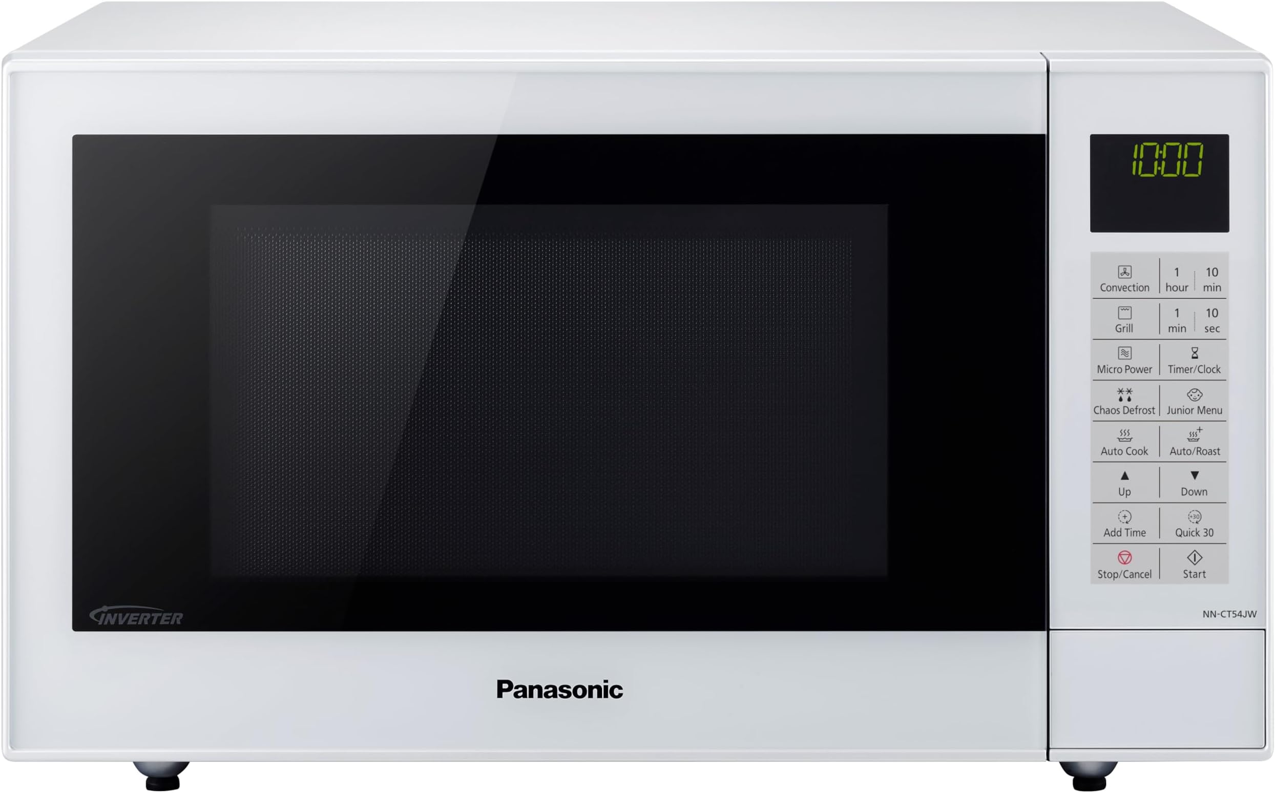 CT54 Slimline Combination Microwave Oven & Grill with Turntable, 27 Litres, 1000W Power, 29 pre-set menus, White, Good Housekeeping Approved