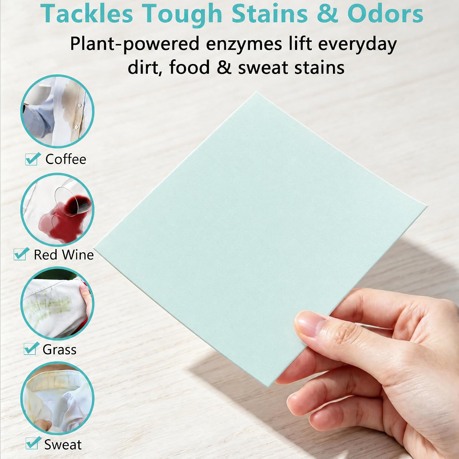 Eco Friendly Laundry Detergent Sheets 60 Count Plant Based Ultra Concentrated Laundry Sheets Plastic Free Packaging Fresh Scent Dissolves Easily No Mess No Residue For All Washing Machines.
