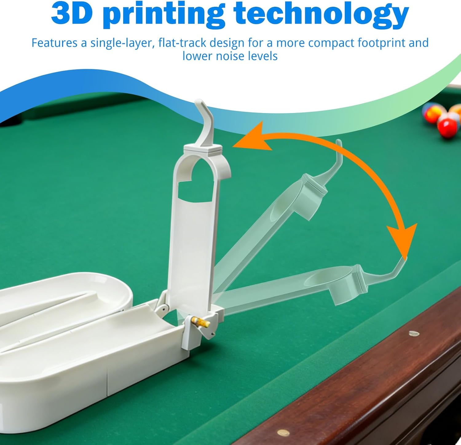 3D Printed Billiards Snooker Training Rack, Precision Pool Ball Triangle for Perfect 15-Ball Alignment, Portable Practice Tool for Pool Table Accessories, Includes Screwdriver & Rubber Bands