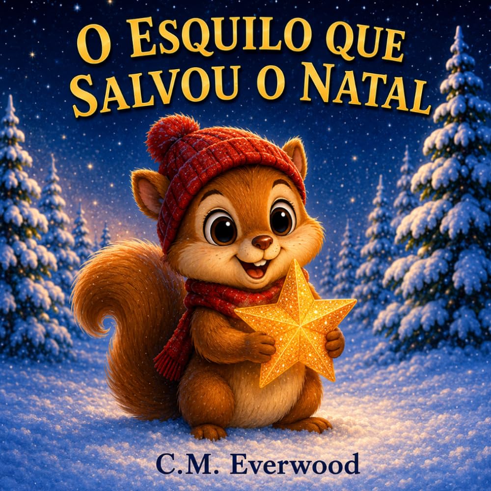 O Esquilo que Salvou o Natal: Uma história infantil de Natal sobre bondade, coragem e a magia de ajudar