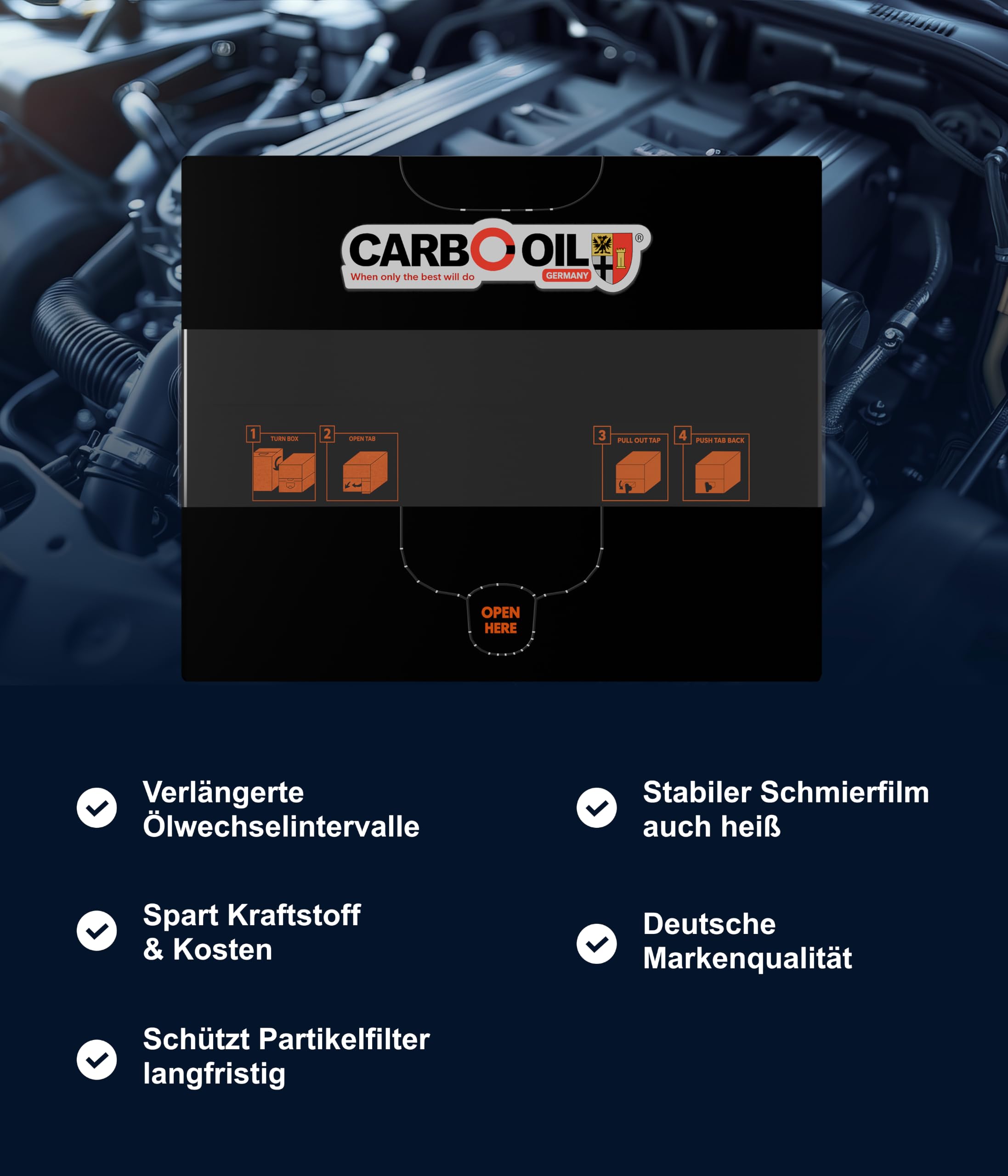 Motoröl 5W30 VW 507 (20L) – kraftstoffsparendes vollsynthetisches Motoröl für PKW & Transporter, Longlife 04, verlängerte Ölwechselintervalle, optimaler Motorschutz – Motoröl 5w30 Longlife