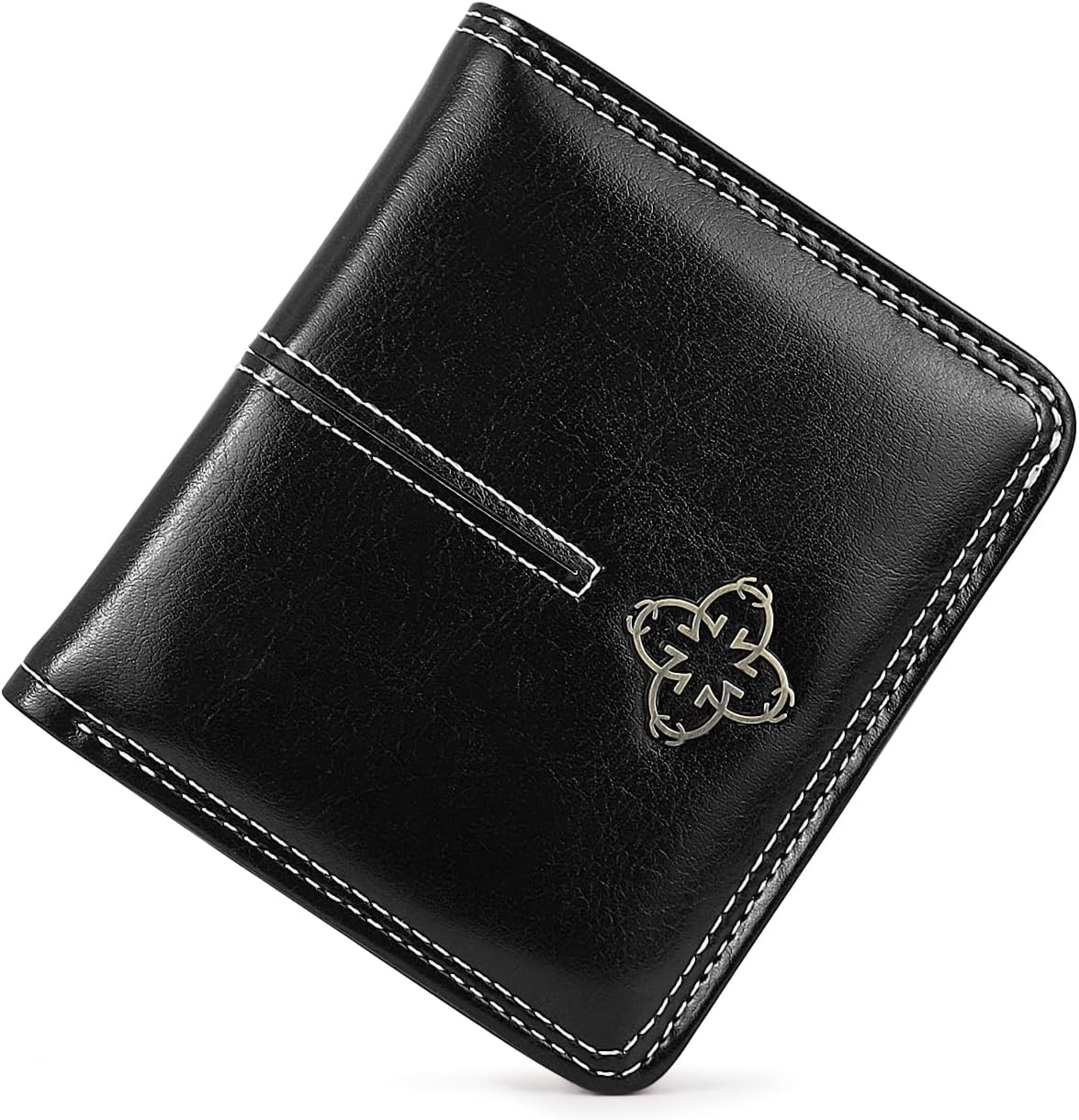 Portafoglio Donna In Pelle Morbido E Sottile Con Nappa E Portamonete – RFID, Mini Bifold Per Carte E Contanti, Regalo Perfetto