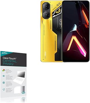 BoxWave Screen Protector Compatible with ZTE Nubia Neo 3 - ClearTouch Crystal Privacy 2-Pack, Privacy Screen Protector Flexible Film Clear