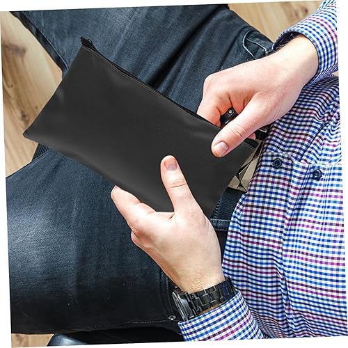 Miniatura 6 de Tofficu 2 unids impermeable bolsa de depósito carpetas de oficina impermeable bolsa de documentos impermeable bolsa de documentos carpeta de recibos