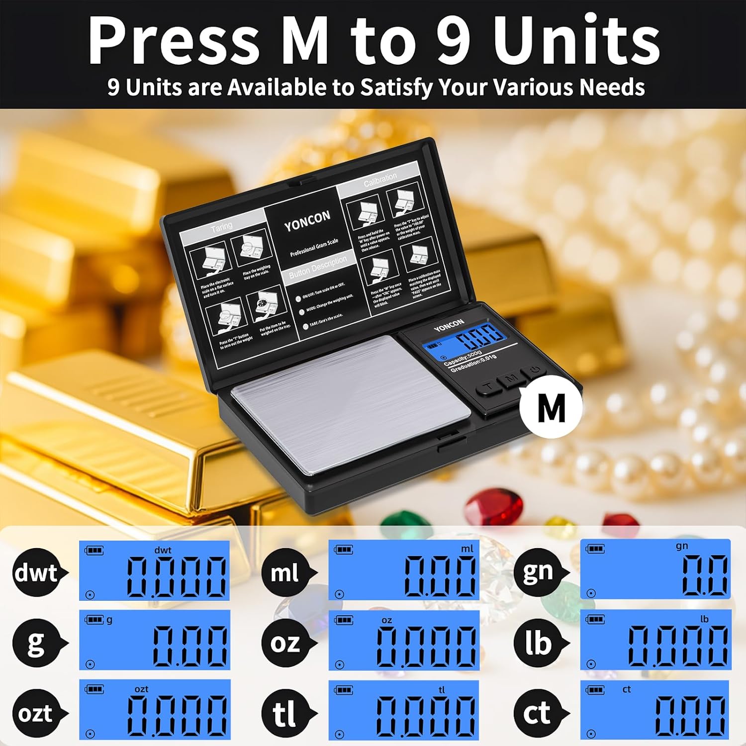 Gr Scale- Ultra-Precise Digital Scale.01 Gr Accuracy for Jewelry,