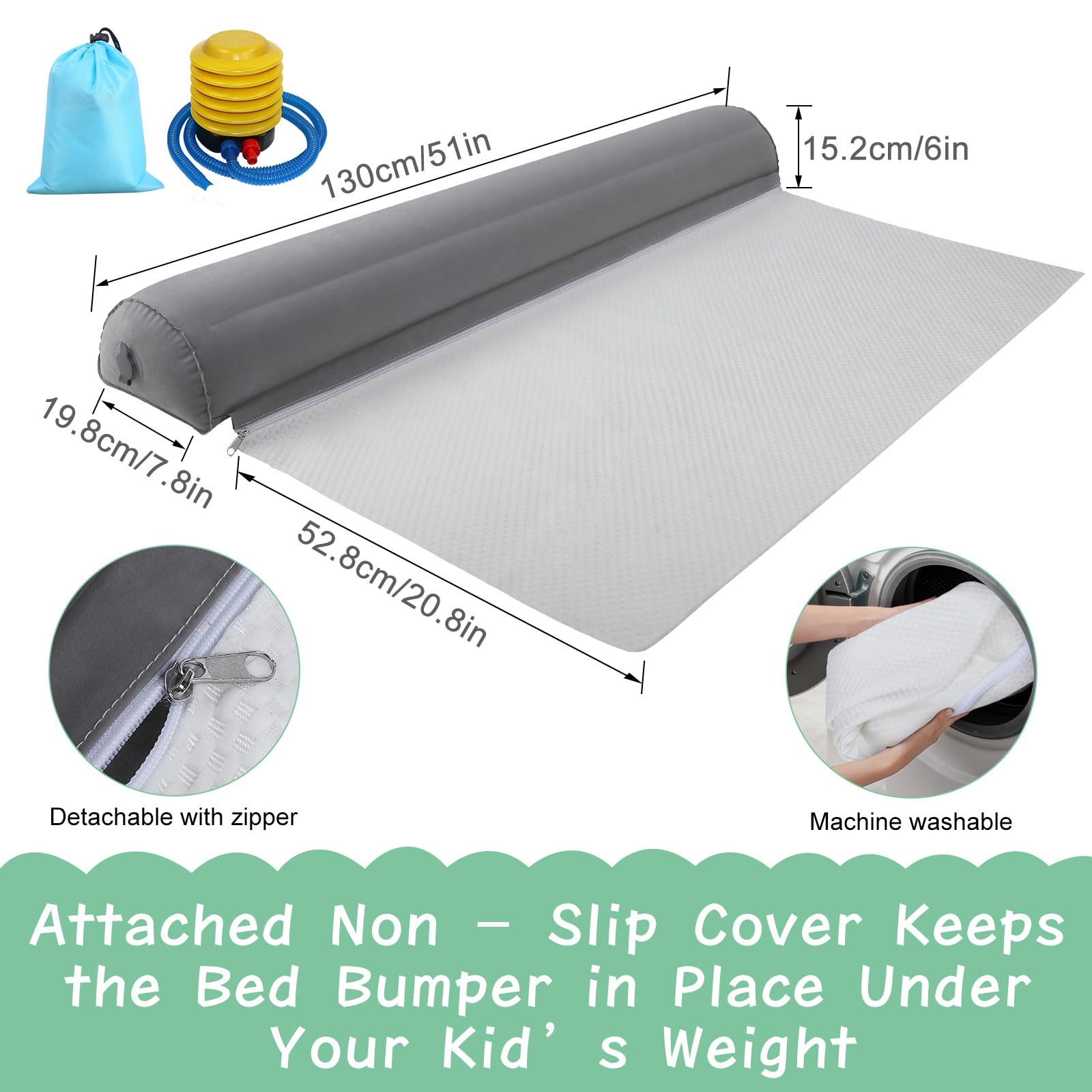 Achat Barrière De Lit, 150 CM Protection Lit Enfant, Barriere Lit Bebe Barriere De Securite Lit En Hauteur 0 1