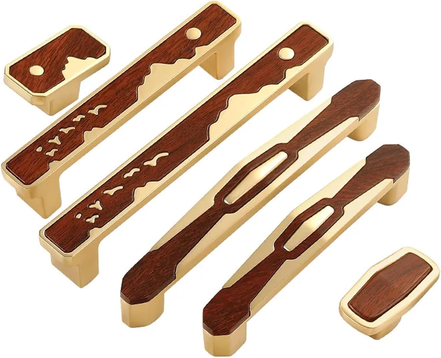 Handle Cabinet Pulls Wardrobe Dressing Table Drawer Knobs Furniture Door Handle 1Pcs (Color : MBS-5282-6 Size as Shown in Figure 2)