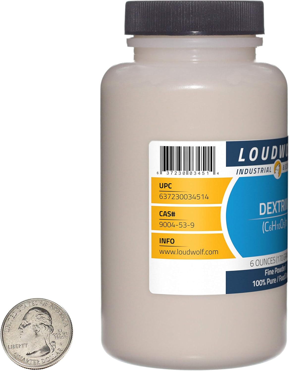 Dextrin / 2.3 Pounds / 6 Bottles / 100% Pure Food Grade/Fine Powder
