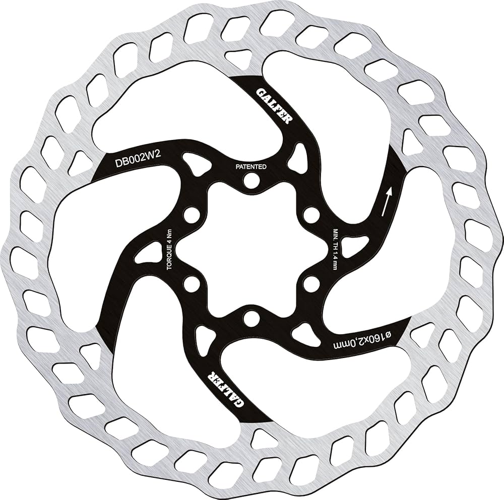 GALFER 軽量ディスクローター　140mm　2枚セット 最軽量】ディスクブレーキローター(140mm/センターロック