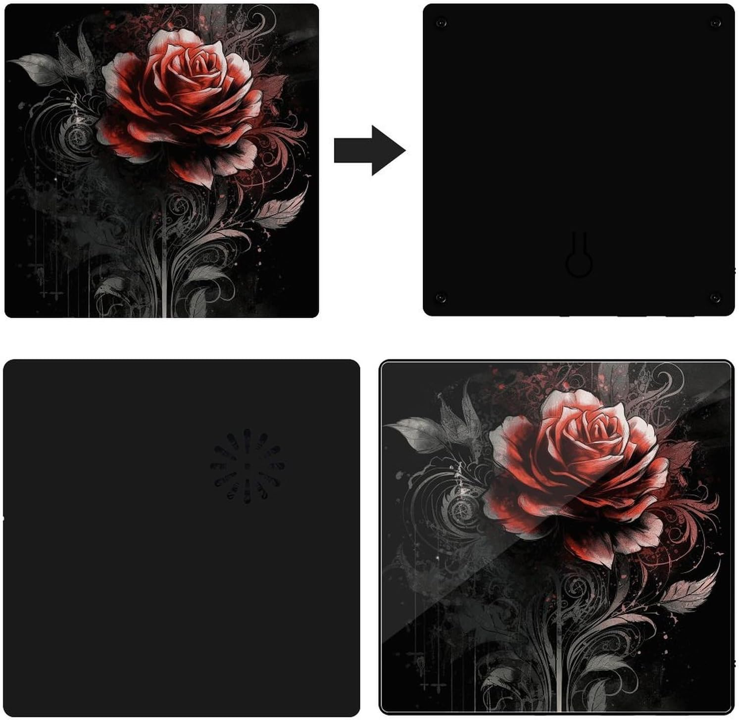 Music Refrigerator Magnets, Built-in Music Player, Personalized image 3