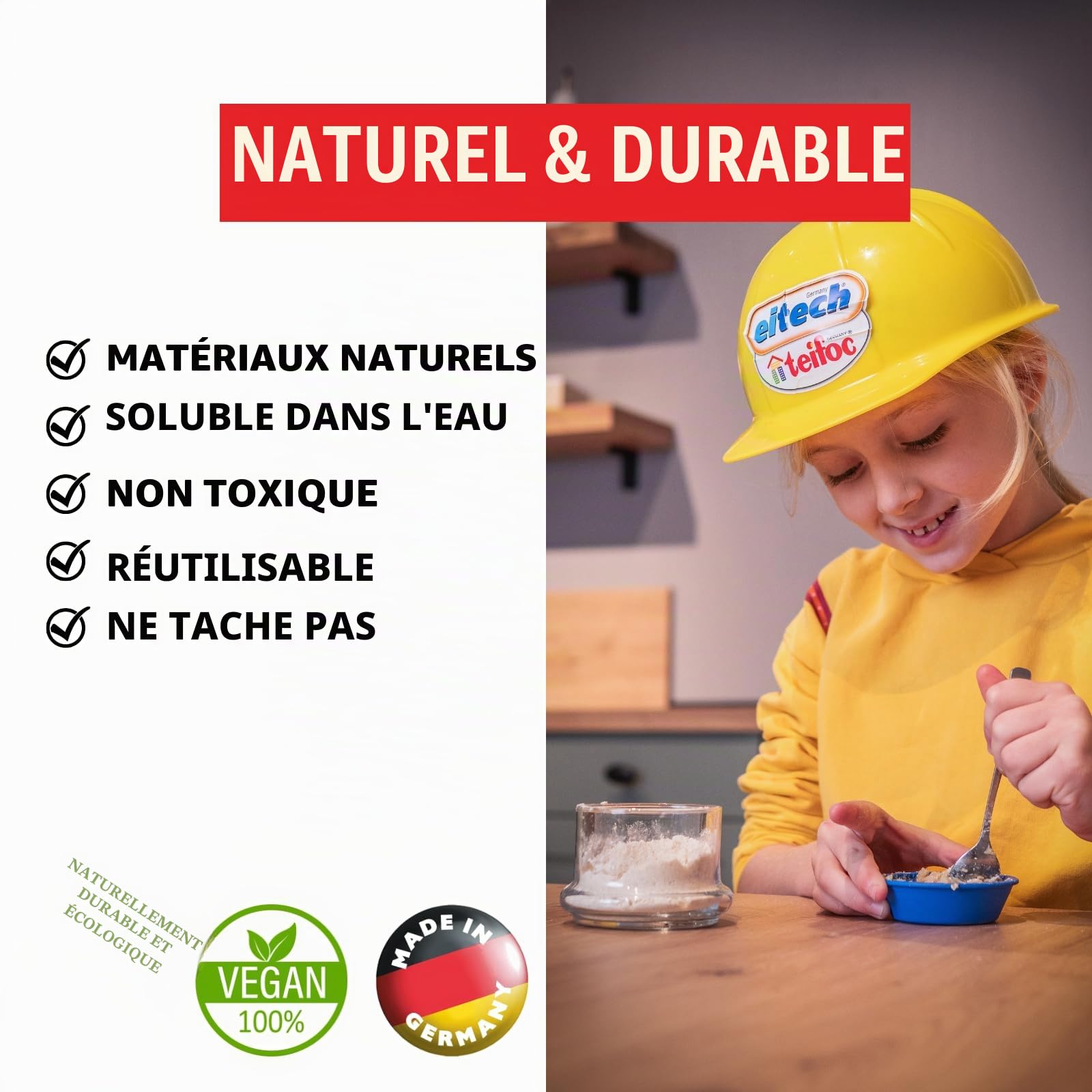 Teifoc Kit de Construction - Maison avec Barbecue - 185 pièces