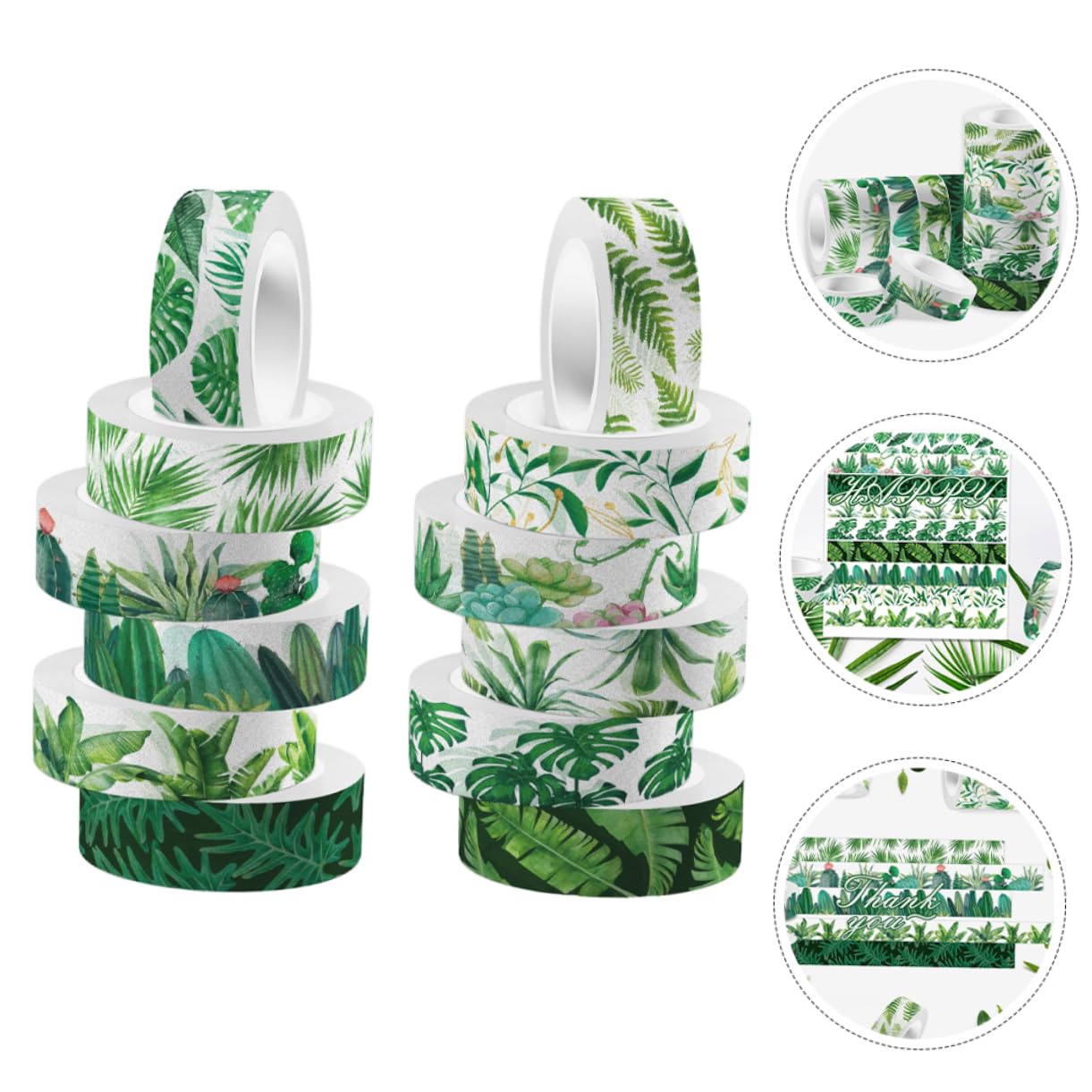 Operitacx 48rollos Cinta Washi De Diseño De Para Manualidades y Scrapbooking Para y Proyectos