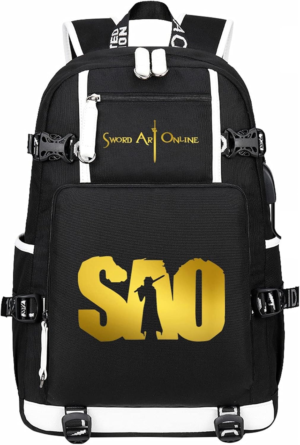 ISaikoy Anime Sword Art Online Cosplay Backpack Bookbag Daypack School Bag Shoulder Bag Style13