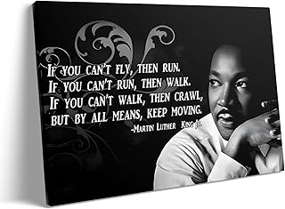 14 HBCU Dorm Room Ideas Full of Culture and Personality 2 Martin Luther King Canvas Wall Art, Inspirational Quote Print Poster, Af...