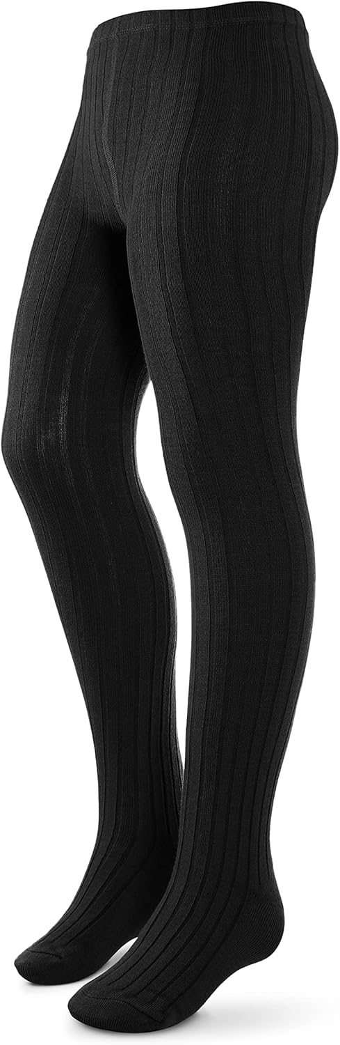Kids, Ribbed Tights, Ultra Soft, Premium Cotton, Comfortable Fit, Styled Look