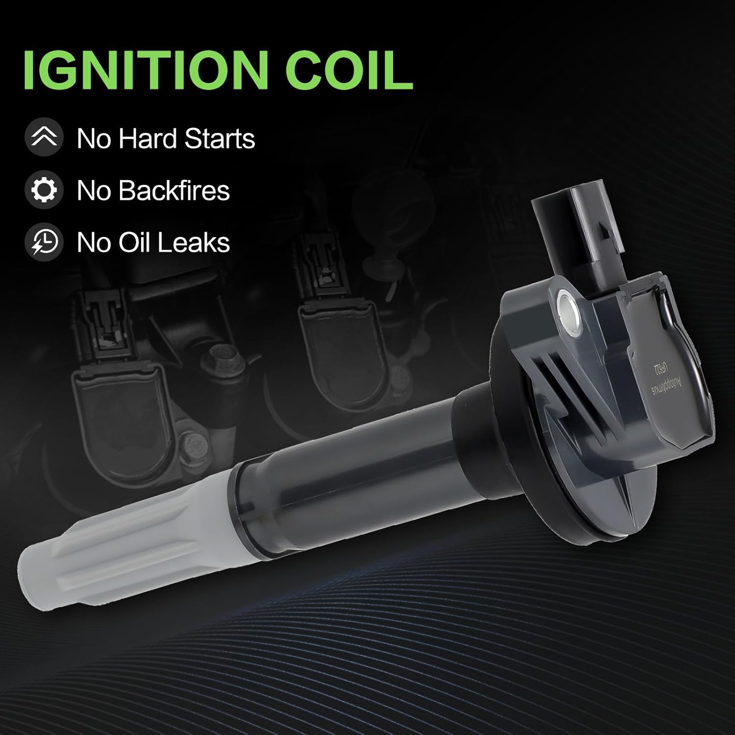 UF622 Ignition Coil, Compatible with Ford F150 Mustang Lobo - V8 5.0L Replaces DG542 GN10420 BR3E-12A375-AA