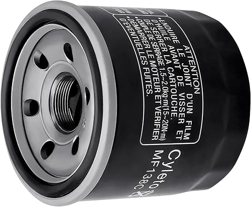 Miniatura 5 de Yerbay Filtro de aceite de motocicleta para SUZUKI GSXR600 GSXR750 GSXR1000 GSXS750 GSXS1000 DL250 DL1000 V-Strom AN650 Burgman 2002-2018 GSX250R