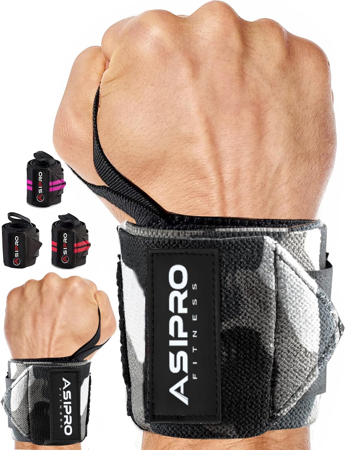 Weightlifting Wrist Wraps - Premium Support -8