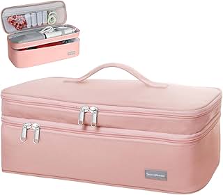 Double-Layer Travel Storage Bag Compatible with Dyson Hair D