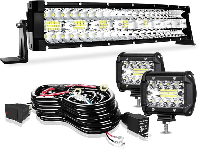 led lights for lawn mower