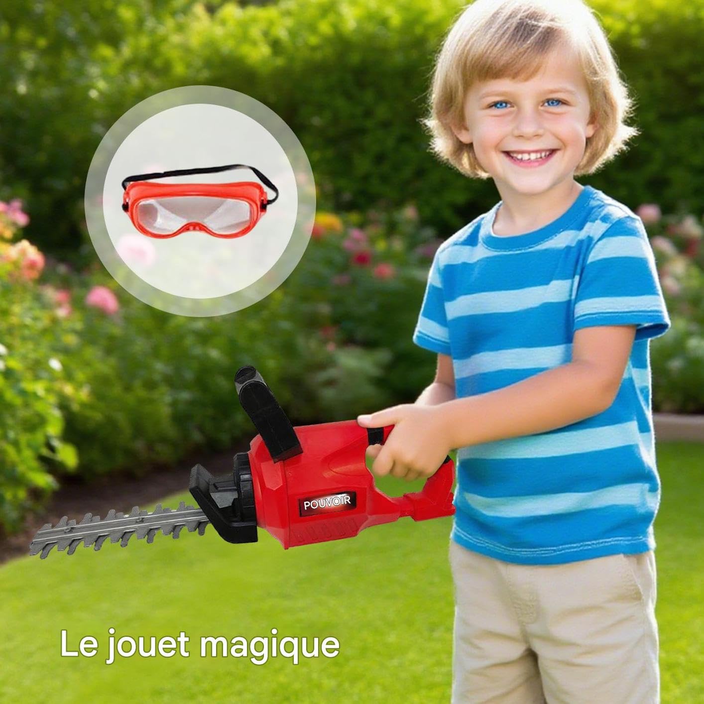 Juguete Cortasetos Herramientas Jardinería de Juego Rol y Simulación