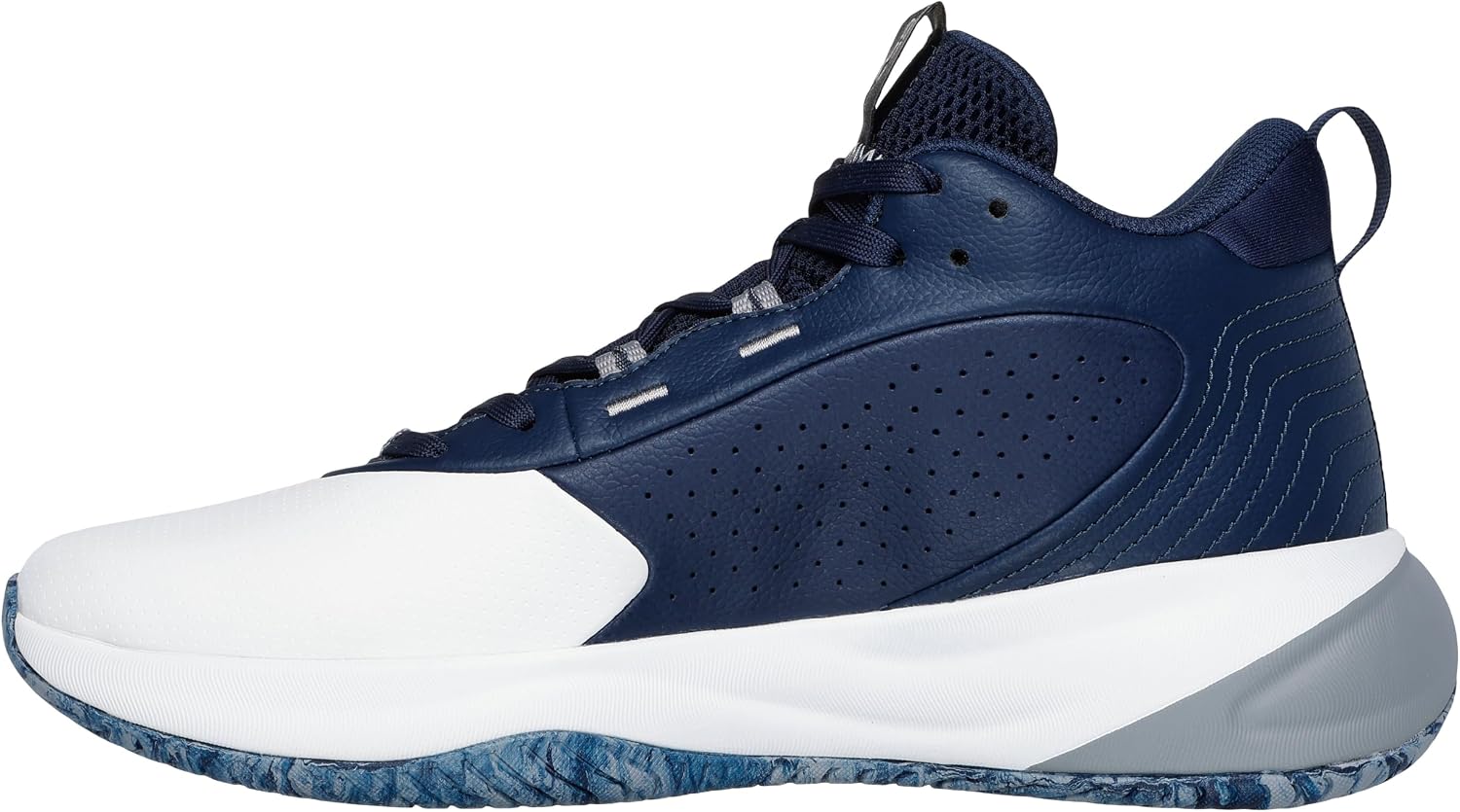 Skechers Men's SKX League Sneaker | Basketball, 5-GEN Foam Cushioning, Move Foam Insole, High Top, Leather Upper
