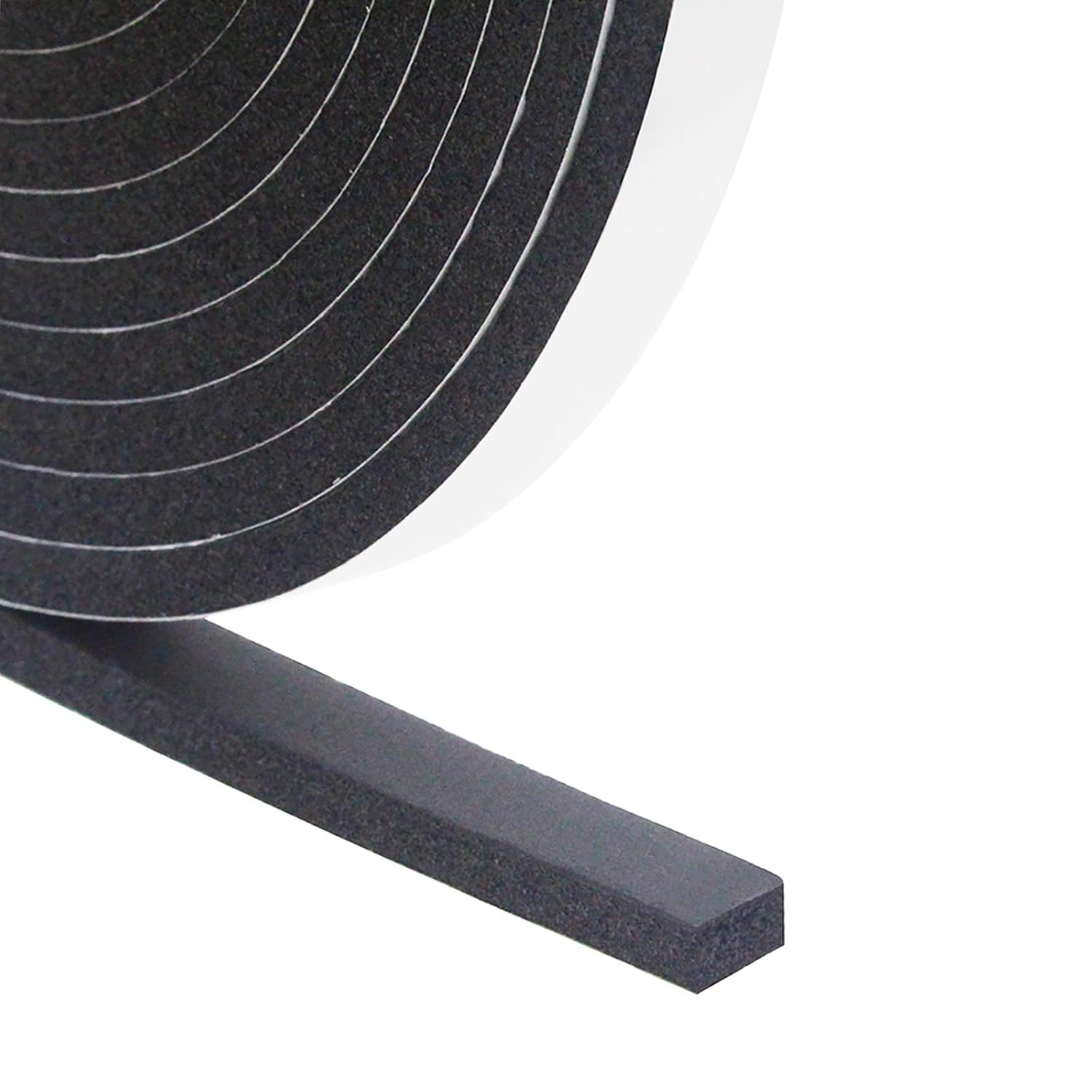 DGSL Foam Insulation Tape 1 2In x 1 4In x 33Ft Weather Stripping Door Seal Strip for Doors