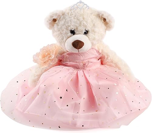 Muñeca de quinceañera con vestido, decoración de quinceañera para niñas, OSO de peluche para 15 años con vestido, centro de mesa, muñecas para