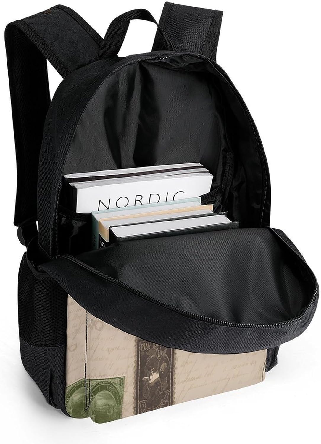 Old Fashioned Mail Backpack Daypack Travel Backpack | Lightweight Casual Laptop Backpack for Women Men Aesthetic Travel Bag for Weekender Business Hiking Outdoor