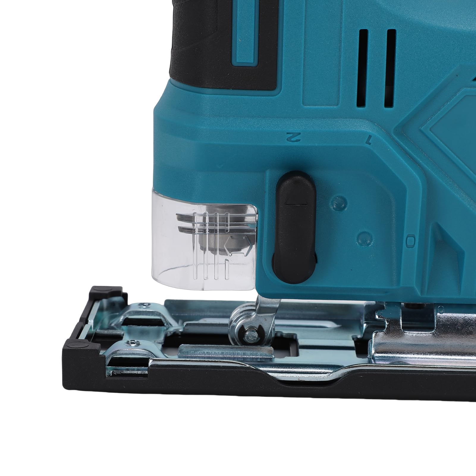 Asixxsix circolare, circolare a batteria da 21 V con tagli obliqui da 0° a 45°, velocità variabile, luce LED, 4 impostazioni orbitali, mini (Dispositivo nudo, senza batteria, senza)