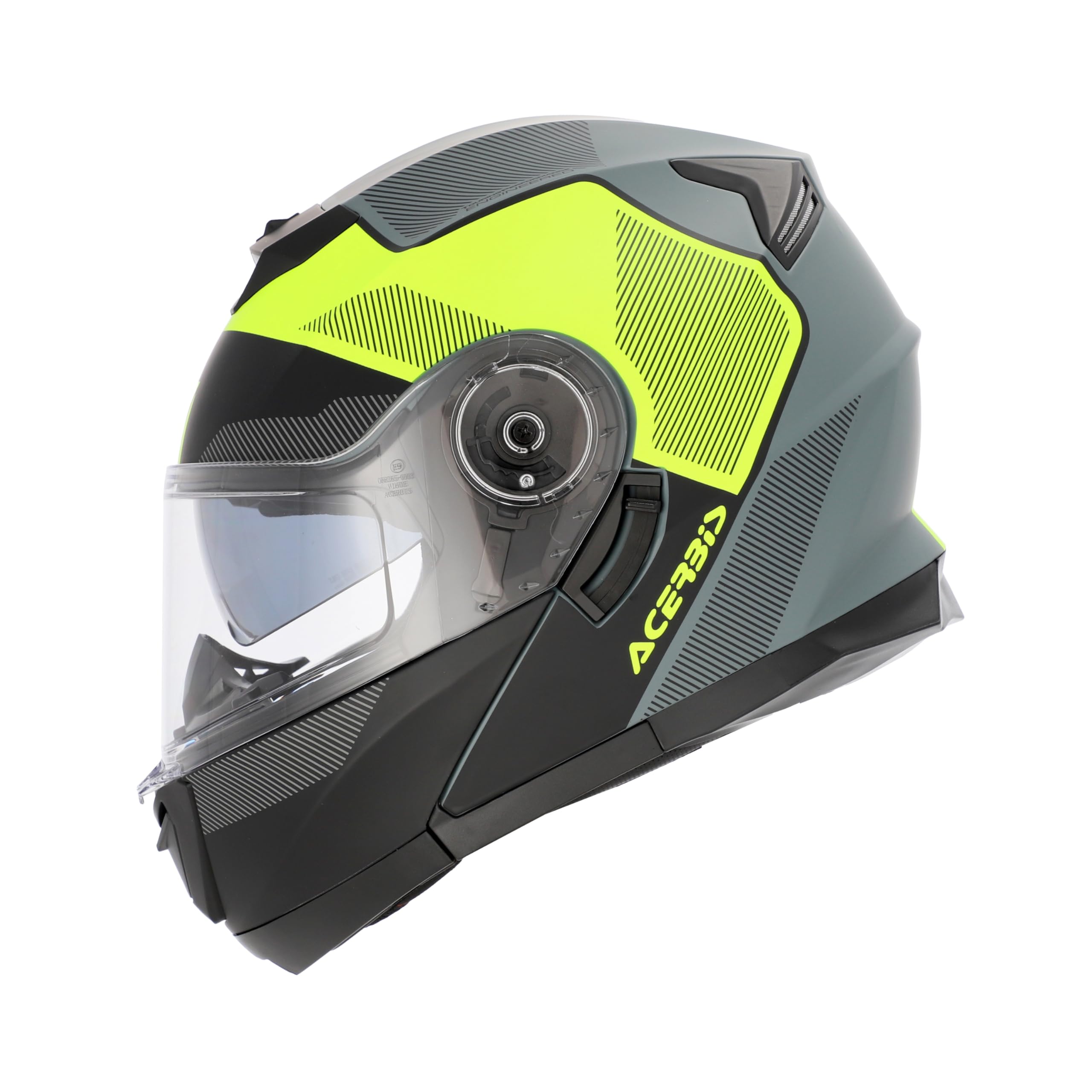 ACERBIS CASCO SEREL 2206 NERO/GIALLO FLUO M