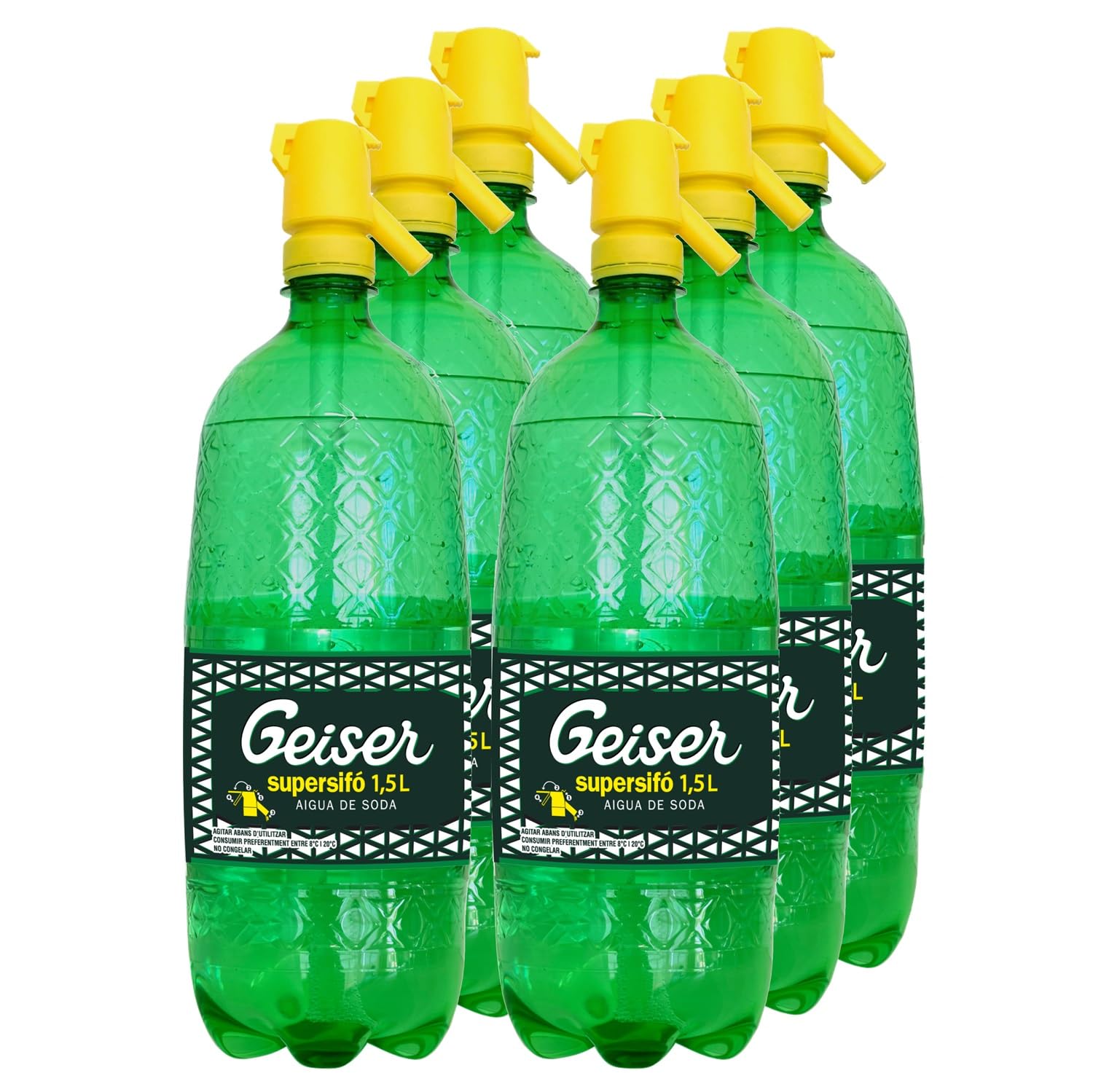 Geiser Supersiphon Sodawasser, 1,5L (6er Pack)