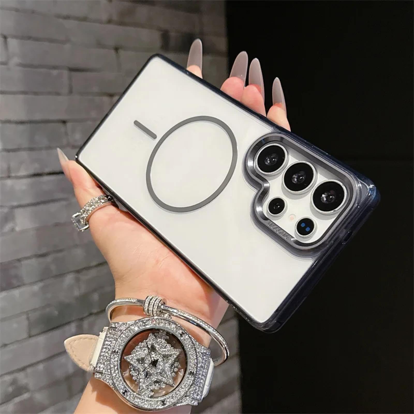 Coque Galaxy S25 magnétique pour résoudre les problèmes de charge sans fil - 6