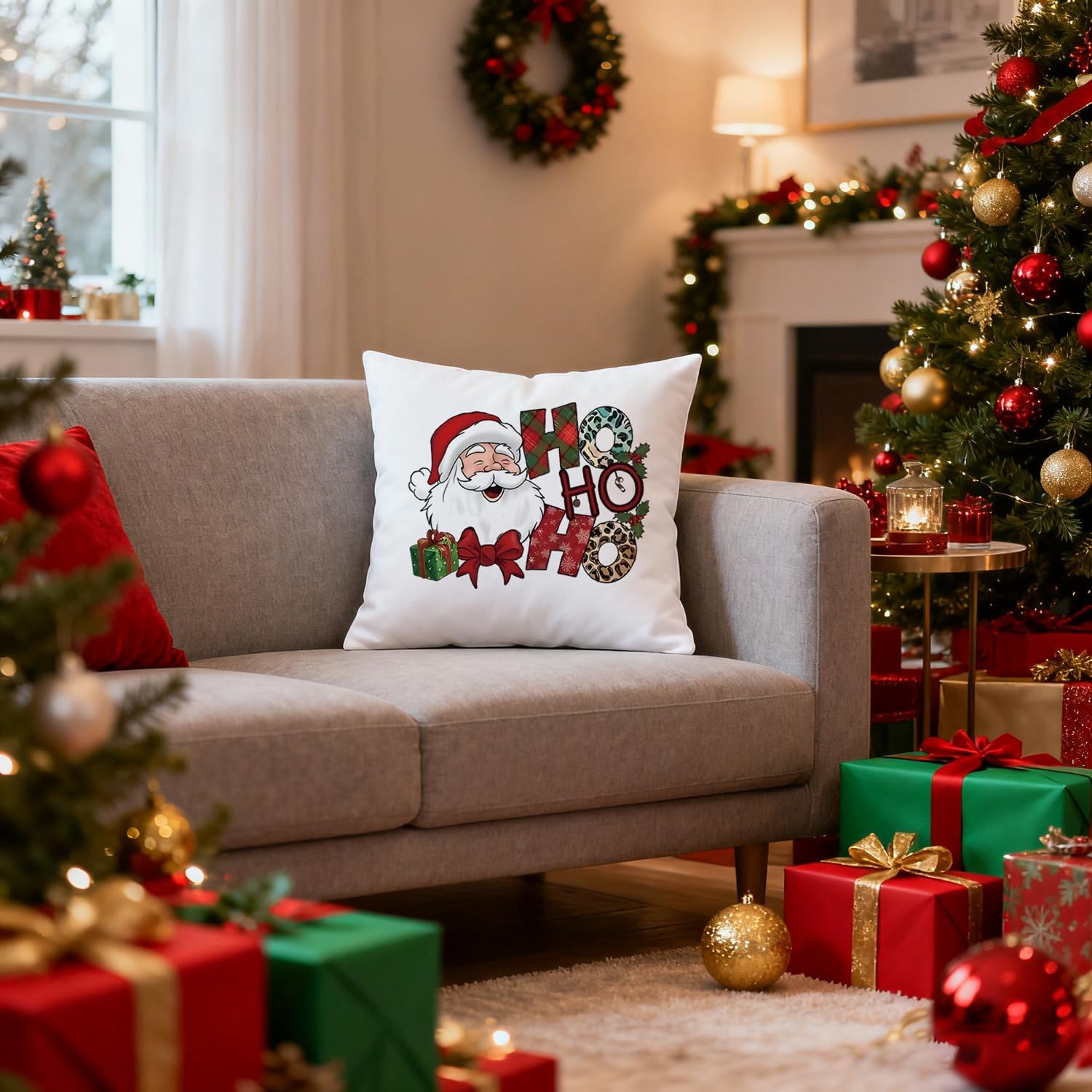 6 Pcs Christmas Iron On Transfers for Tshirts,Santa Candy Cane Reindeer Christmas Dtf Transfers Ready to Press for T-Shirts Clothes Pillow Hoodie DIY Crafts - Image 7