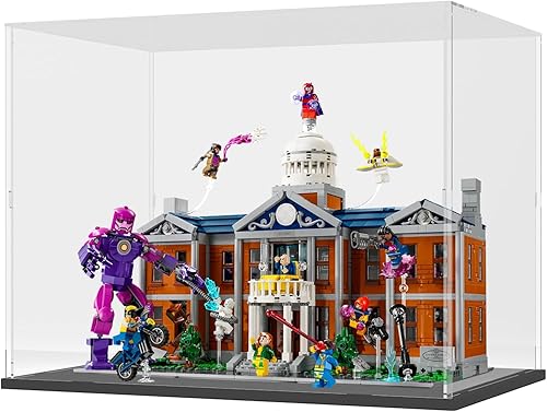 Vista 117 de Choowin Vitrina de acrílico para Lego Infinity Gauntlet 76191 para Lego Gauntlet 76223 para Lego Display Estuches de acrílico transparente grueso