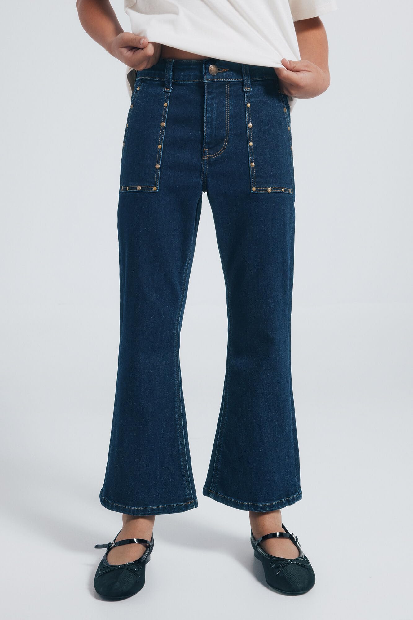 SPRINGFIELD Kick Flare Studded - Pantalón Niñas