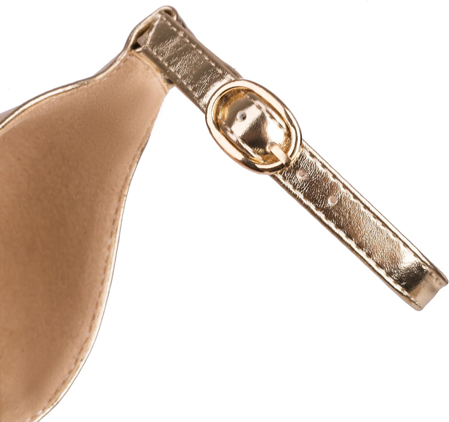 XIEDA Women's Closed Toe Platform Chunky High Block Satin Heels 4 Inch Ankle Strap Party Prom Dress Pumps - Image 7