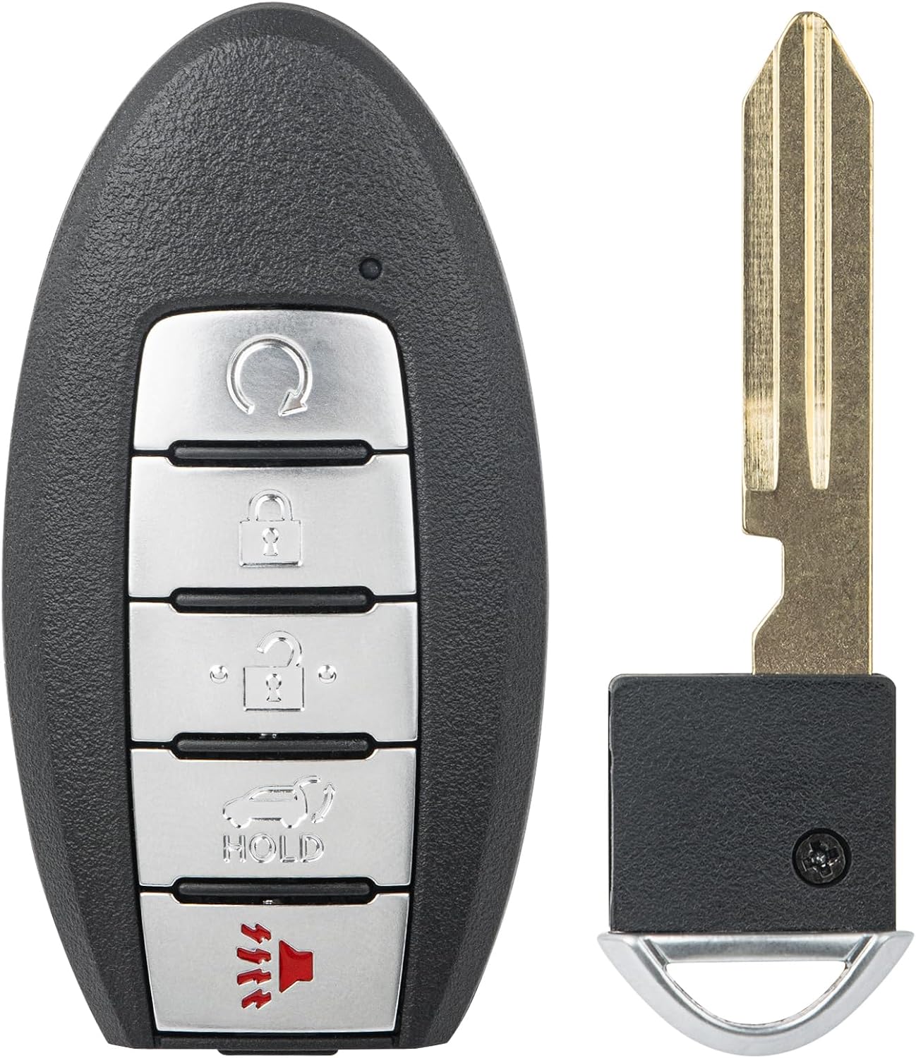 Vurkcy Key Fob Replacement for 2019-2023 Nissan Altima/ 20-23 Versa Sentra Car Keyless Entry Remote Control, KR5TXN4, 5 Buttons