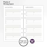 AT-A-GLANCE Day Runner Telephone and Address Pages, Refill, Loose-Leaf, Undated, for Planner, 3-3/4" x 6-3/4", Size 3, 30 Sheets/Pack (013-230) – view 3